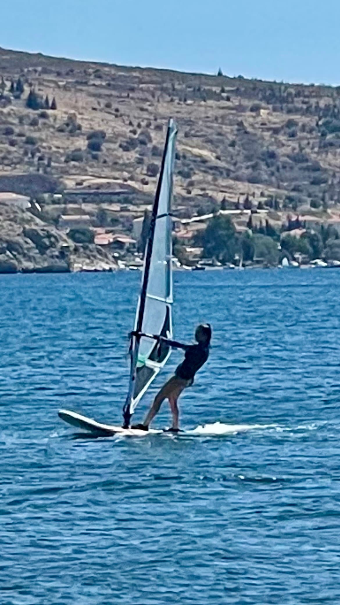 Windsurfing in Foca